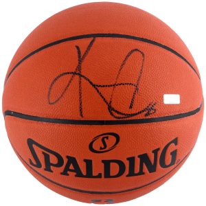 Autographed Boston Celtics Kyrie Irving Panini Authentic Replica Basketball