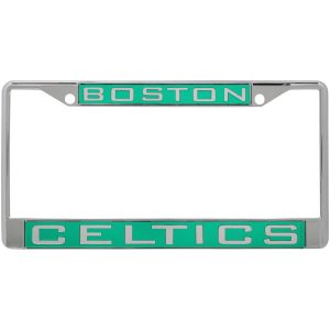 Boston Celtics WinCraft Laser Inlaid Metal License Plate Frame