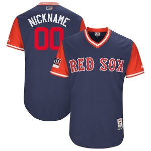 Boston Red Sox Majestic 2018 Players’ Weekend Authentic Flex Base Pick-A-Player Roster Jersey – Navy/Red