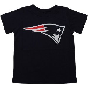 New England Patriots Toddler Navy Blue Team Logo T-Shirt