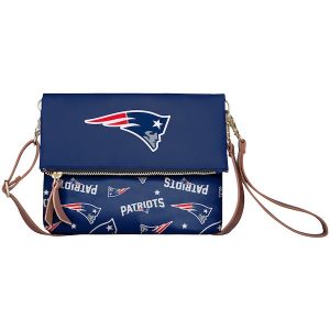 New England Patriots Women’s Foldover Handbag