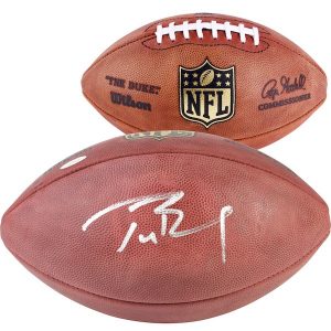 TRISTAR Tom Brady New England Patriots Autographed Pro Football