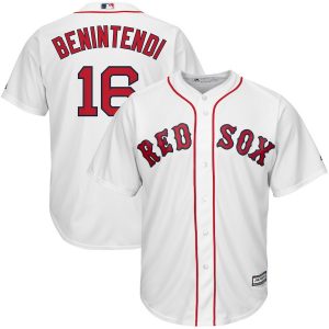 Andrew Benintendi Boston Red Sox Majestic Home Official Cool Base Player Jersey – White