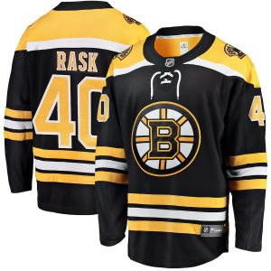 Fanatics Branded Tuukka Rask Boston Bruins Black Breakaway Player Jersey