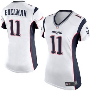 Nike Julian Edelman New England Patriots Women’s White Game Jersey