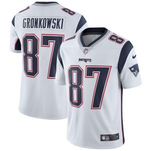 Rob Gronkowski New England Patriots Nike Vapor Untouchable Limited Player Jersey – White